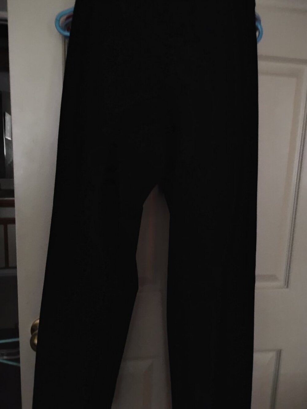 Eileen Fisher Black Elastic Waistband Pull-on Pant XL